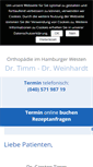 Mobile Screenshot of ortho-group.de